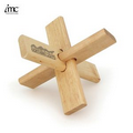 X Shaped Wooden Puzzle